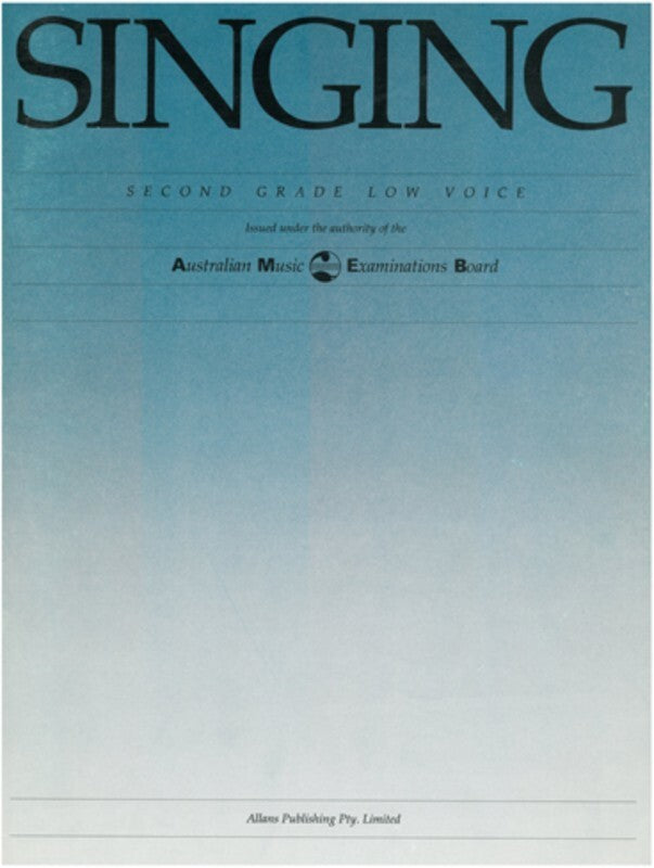 AMEB Singing Grade 2 Low (Softcover Book)