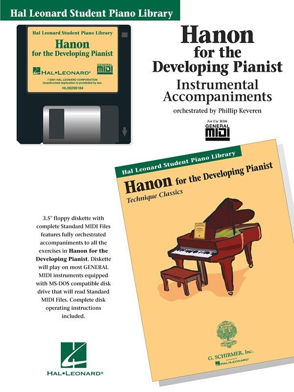 HLSPL Hanon For Developing Pianist Midi (MIDI Disk