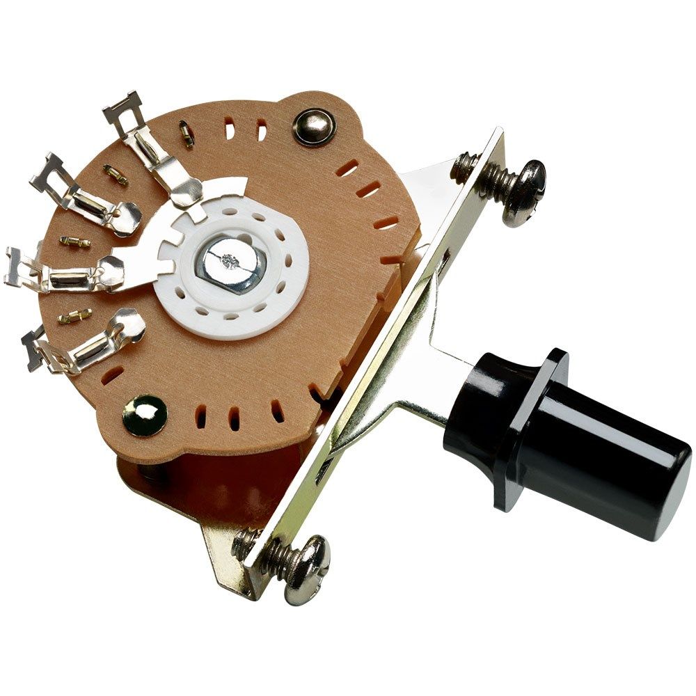 DiMarzio EP1105 3-Way Slide Switch - White Cap