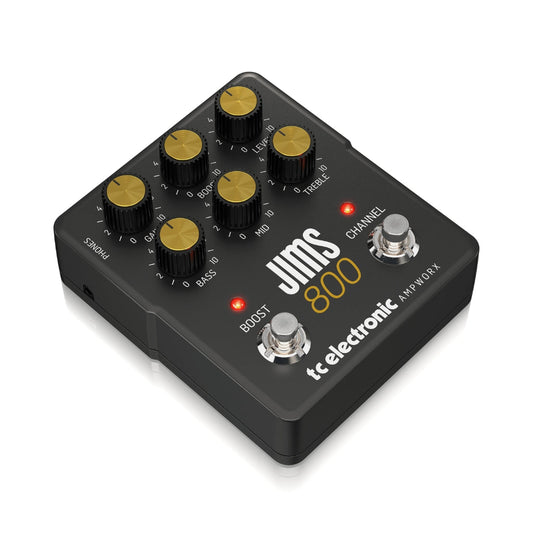 TC Electronic Jims 800 Dual Channel Guitar Preamp Pedal
