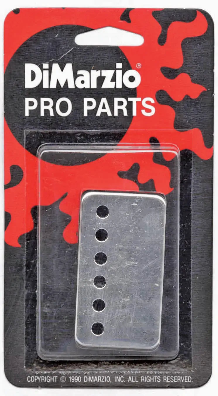 DiMarzio DM18F Humbucker Pickup Cover F Spaced Chr
