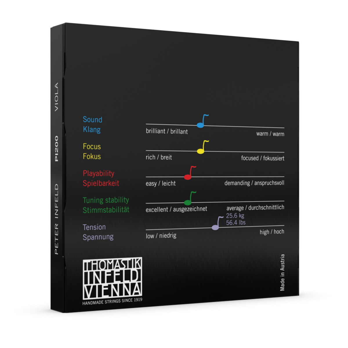 Thomastik PI200 Peter Infeld Viola String Set