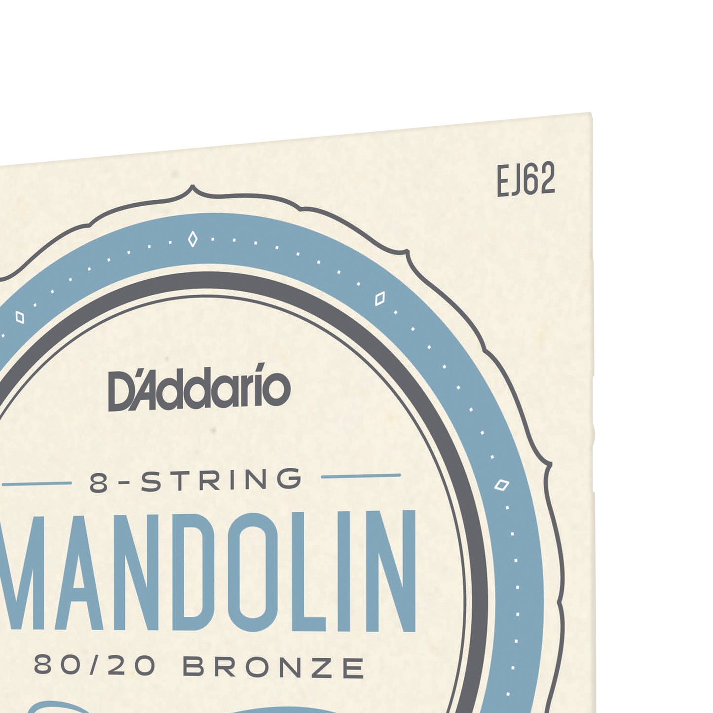 D'Addario EJ62 80/20 Bronze Mandolin Strings Light 10-34