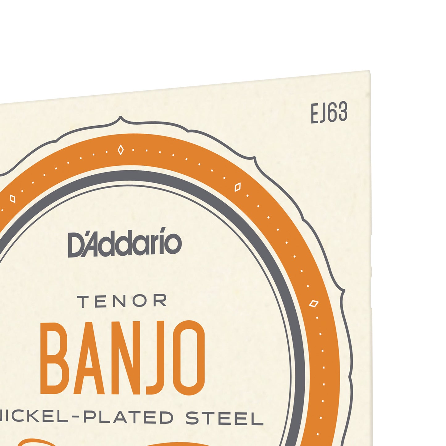 D'Addario - EJ63 - Nickel Banjo Tenor Strings - Banjo Strings