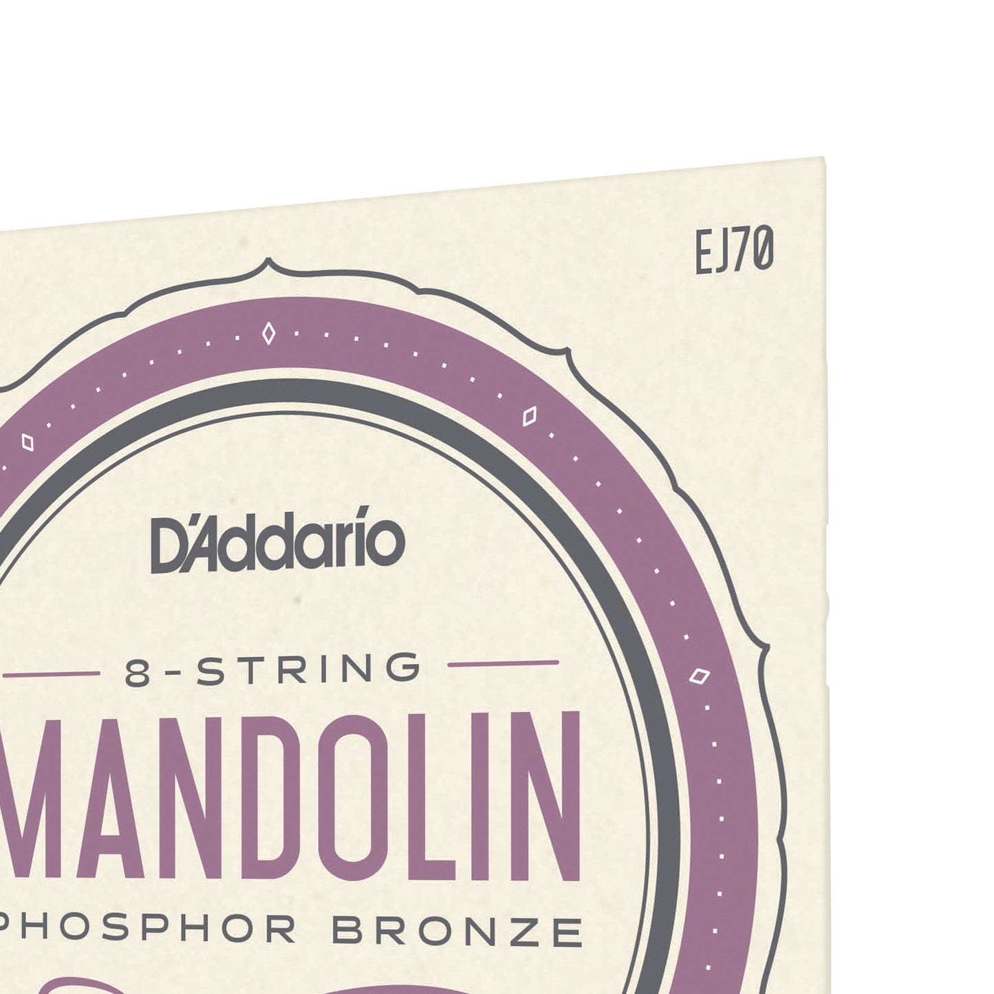 D'Addario EJ70 Mandolin Strings, Phosphor Bronze, Medium w/ Ball End 11-38