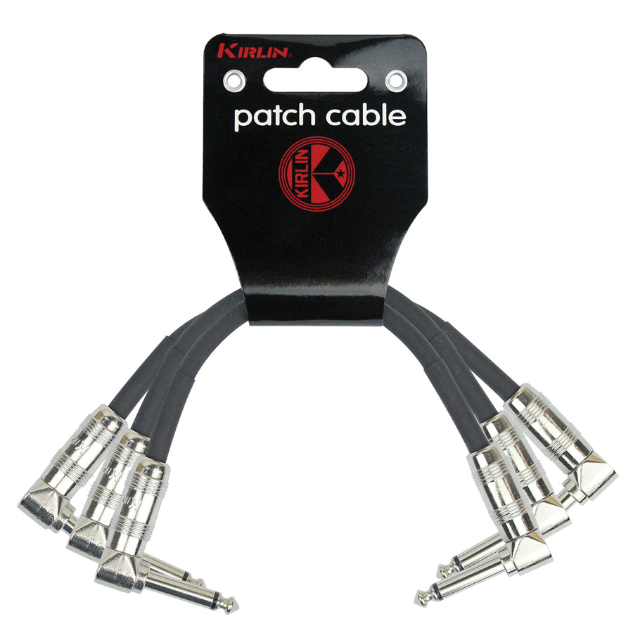 Kirlin KIP3243PN-3 Patch Cable 3-Pack RA-RA 3 Inch
