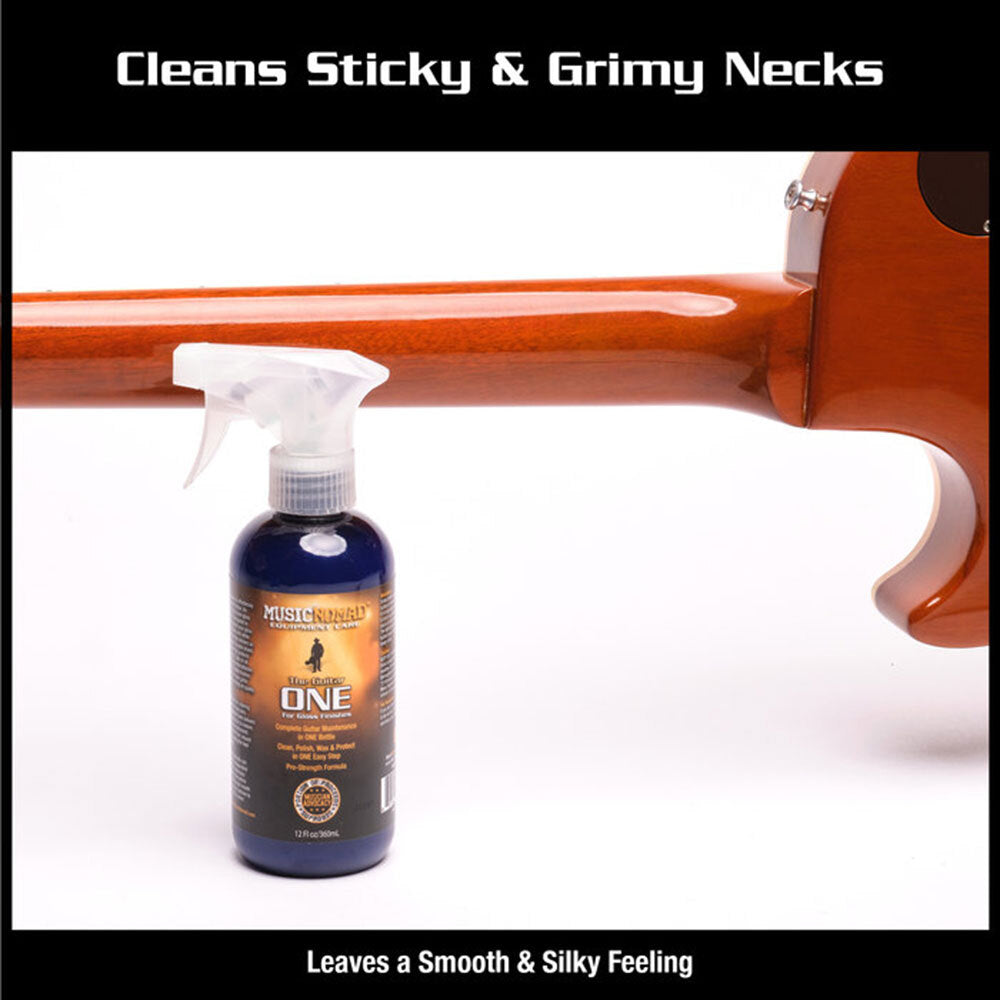 Music Nomad The Guitar One 12oz. Tech Size - All in 1 Cleaner, Polish & Wax