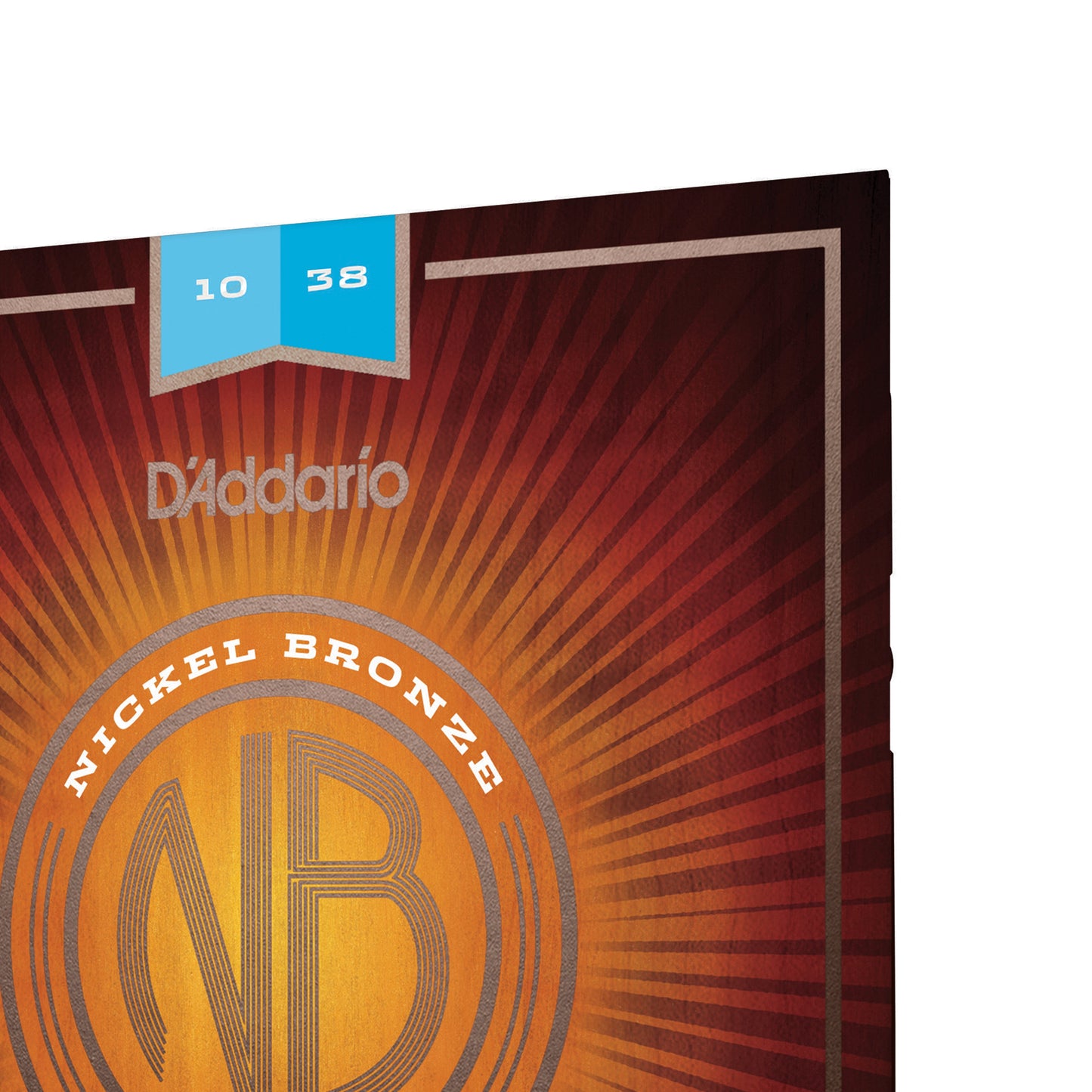 DAddario NBM1038 Nickel Bronze Mandolin Strings, Light, 10-38