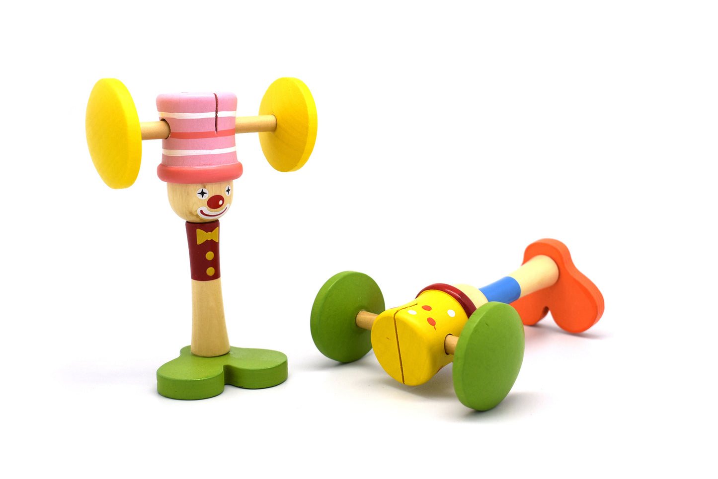 Kaper Kidz Wooden Clown Head Banger – NG23197