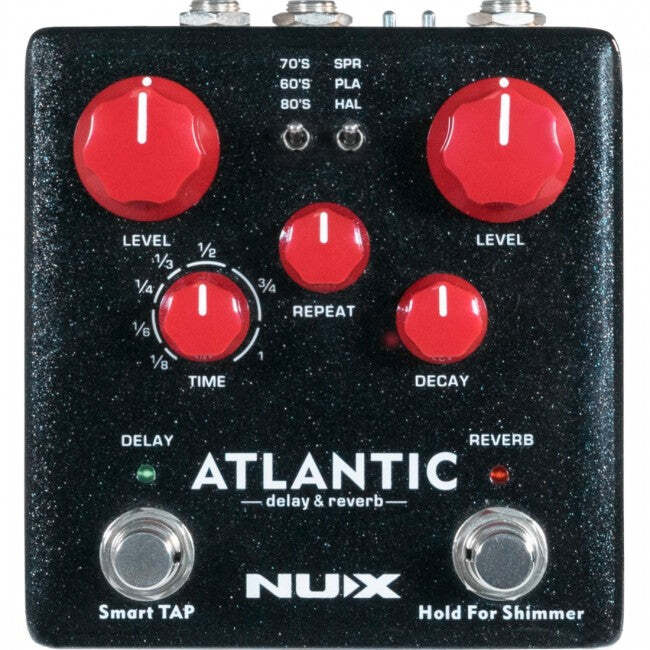 NUX Atlantic Delay & Reverb Effects Pedal