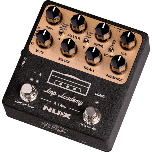 NUX Verdugo Series Amp Academy Amplifier Modeling Pedal