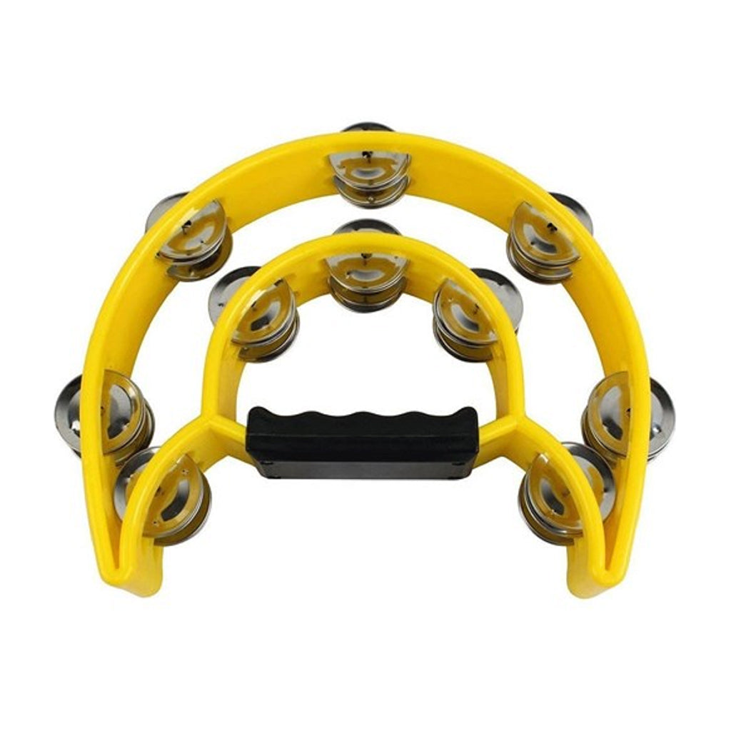 Mano Percussion TMP13Y Double Half-Moon Tambourine