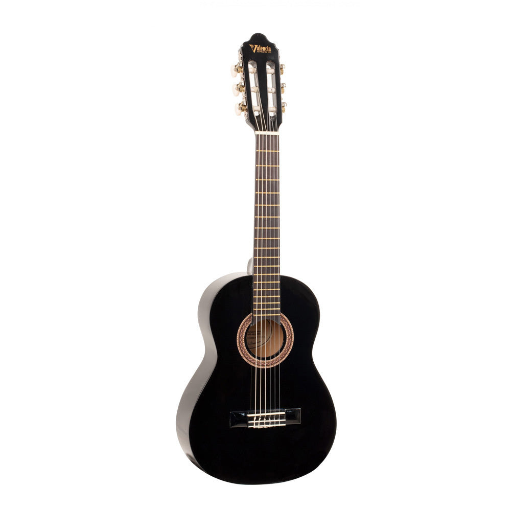 Valencia Series 100 1/4 Size Classical Guitar (Bla