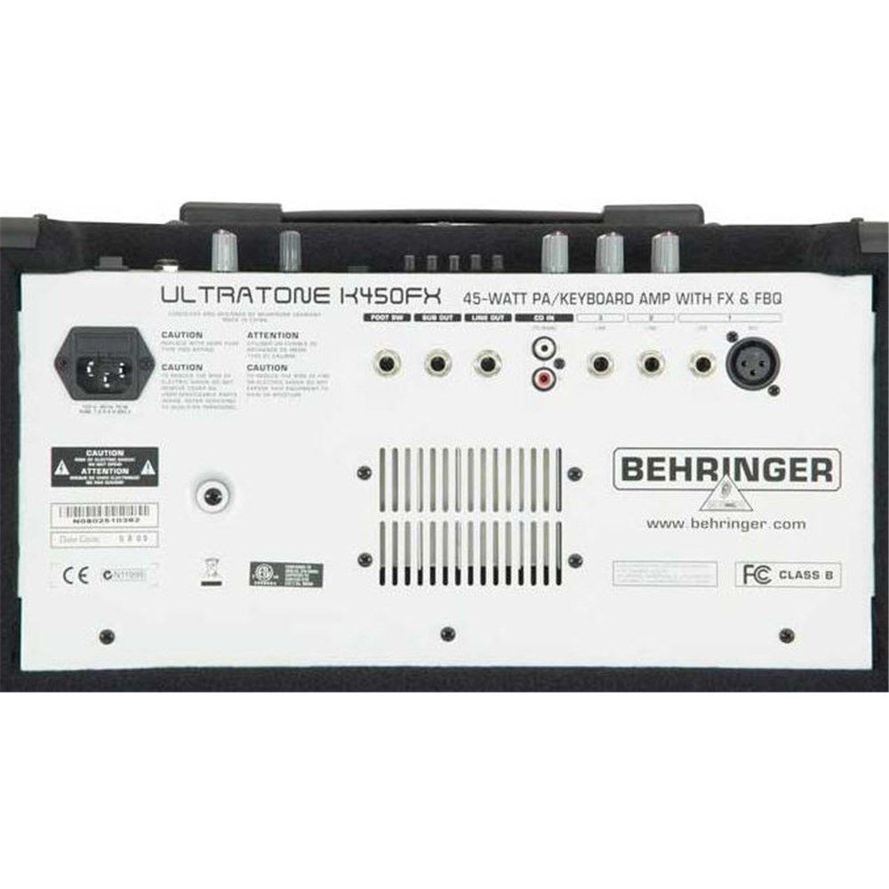 Behringer Ultratone K450FX Keyboard Amplifier