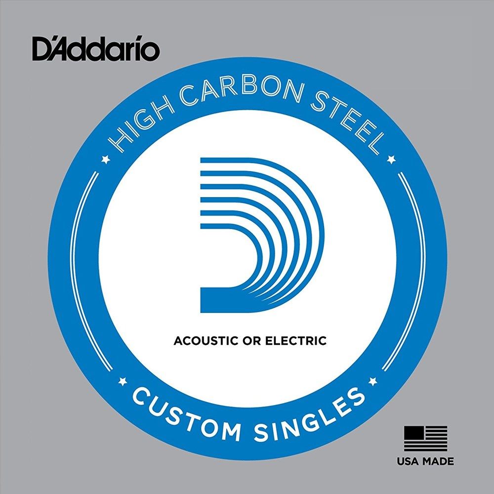 D'Addario PL019 Plain Steel Guitar Single String (.019)