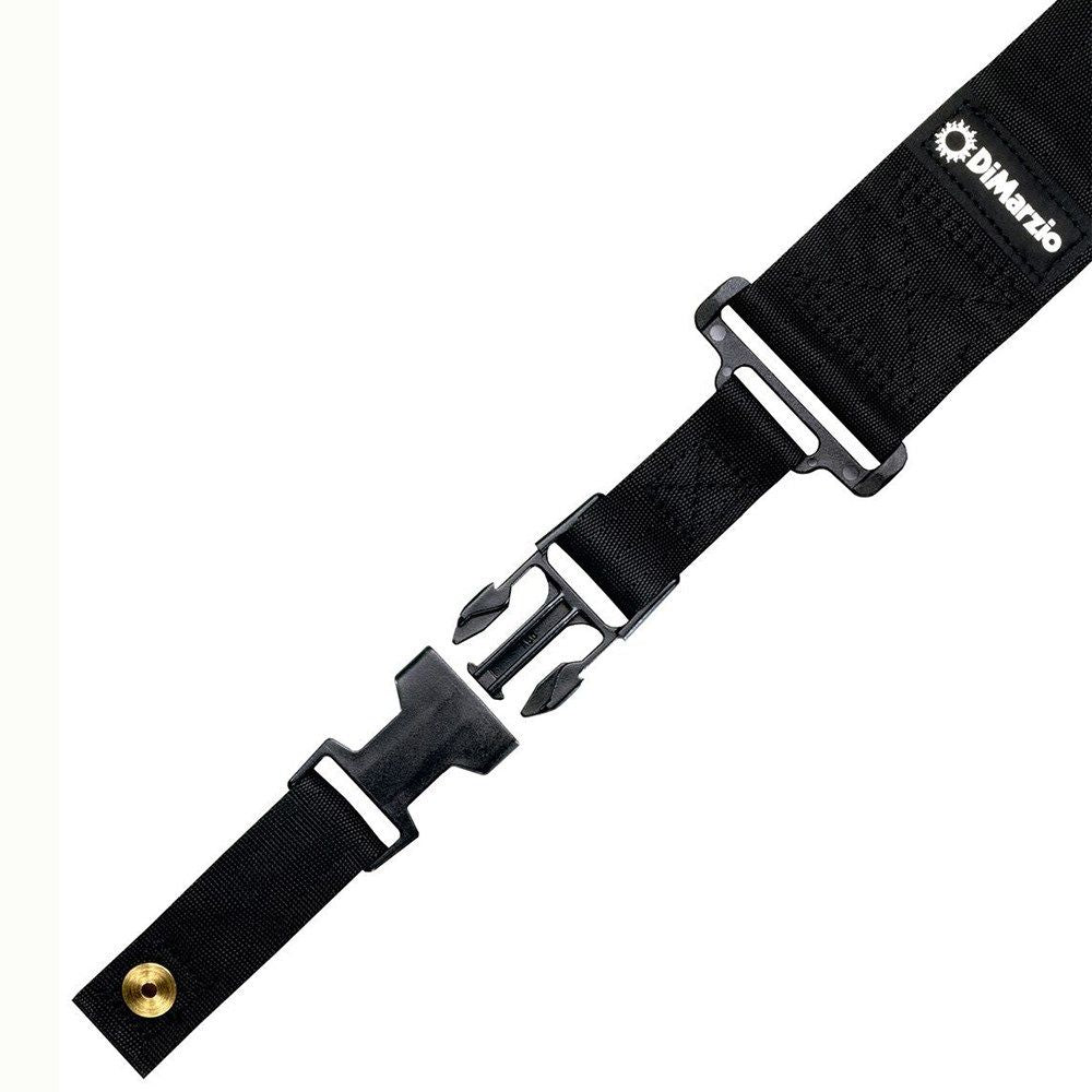 2 Inch Nylon ClipLock® Guitar Strap Black