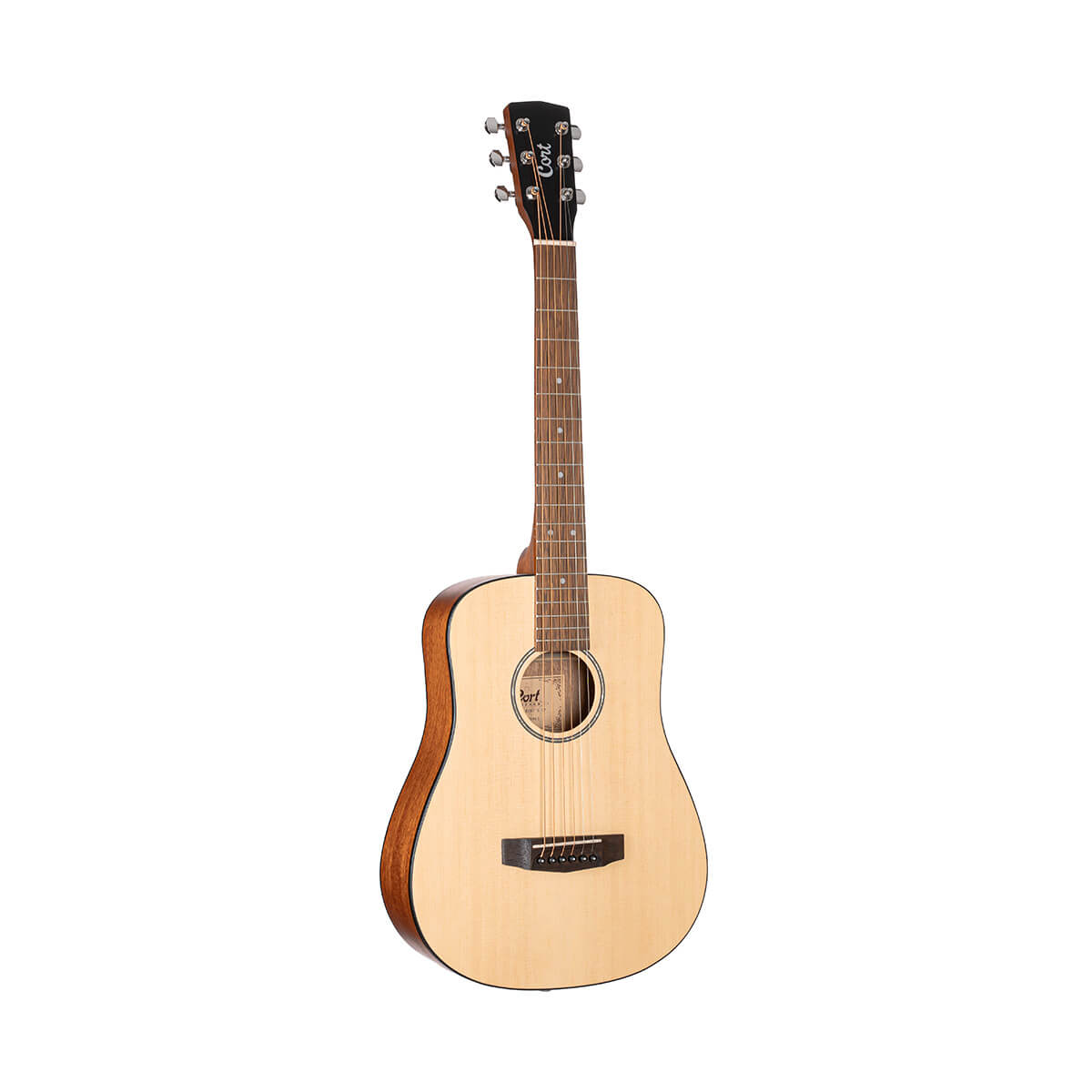 Cort Ad Mini Dreadnought Guitar Open Pore Nat