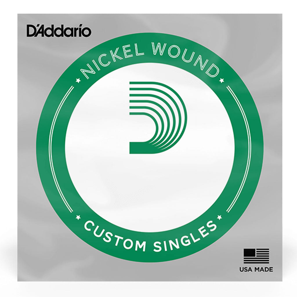D'Addario NW074 Nickel Wound Electric Guitar Single String - .074