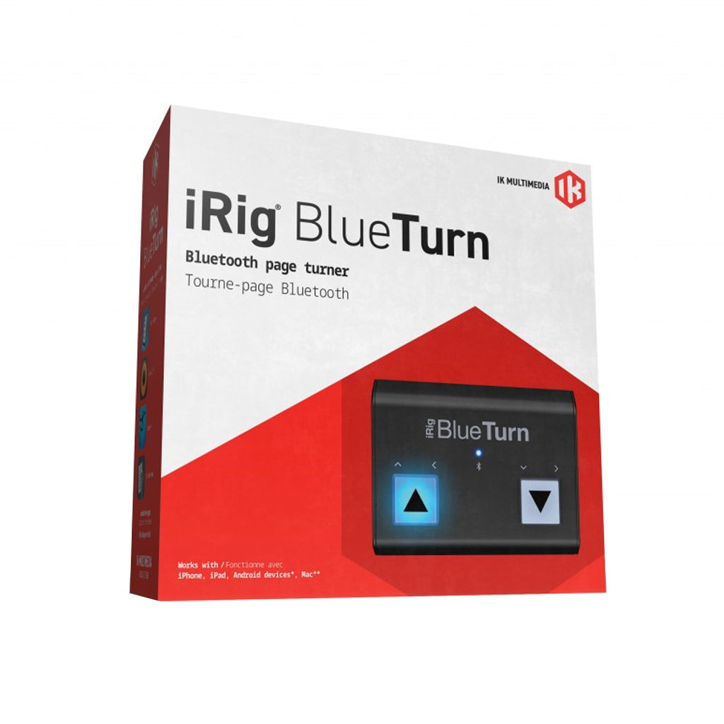 IK Multimedia iRig Blueturn - Bluetooth Page Turner