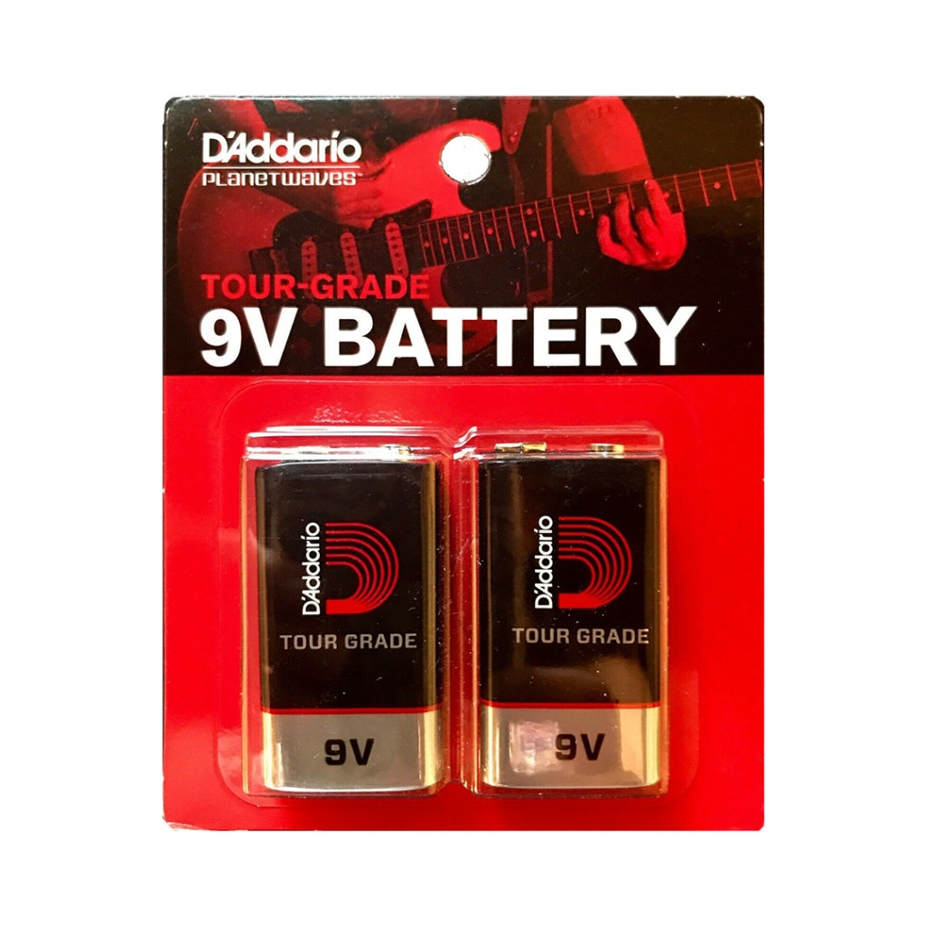 D'Addario PW-9V-02 - 9v Battery 2 Pack