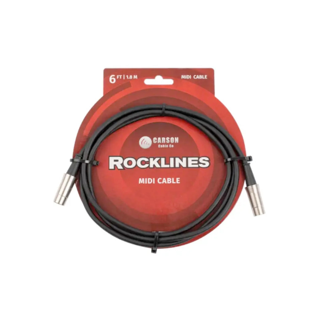 Carson RMD06 6 ft MIDI Cable