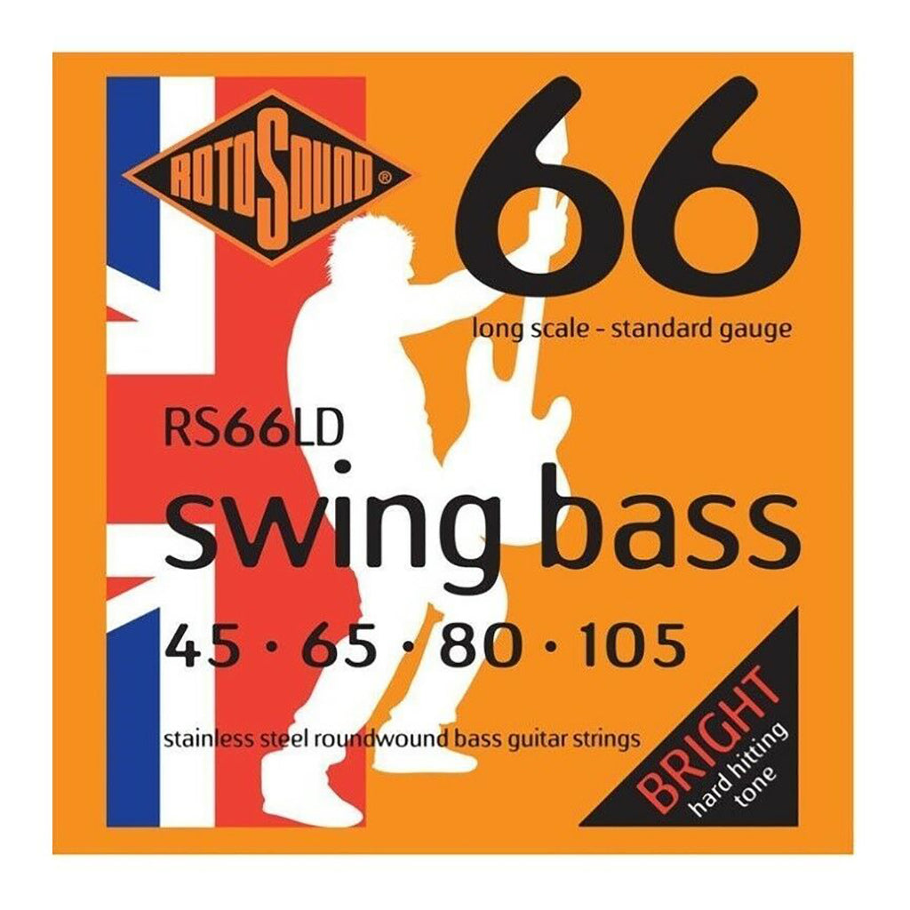 Rotosound RS66LD Swing Bass 66 Long Scale 45 - 105 Stainless