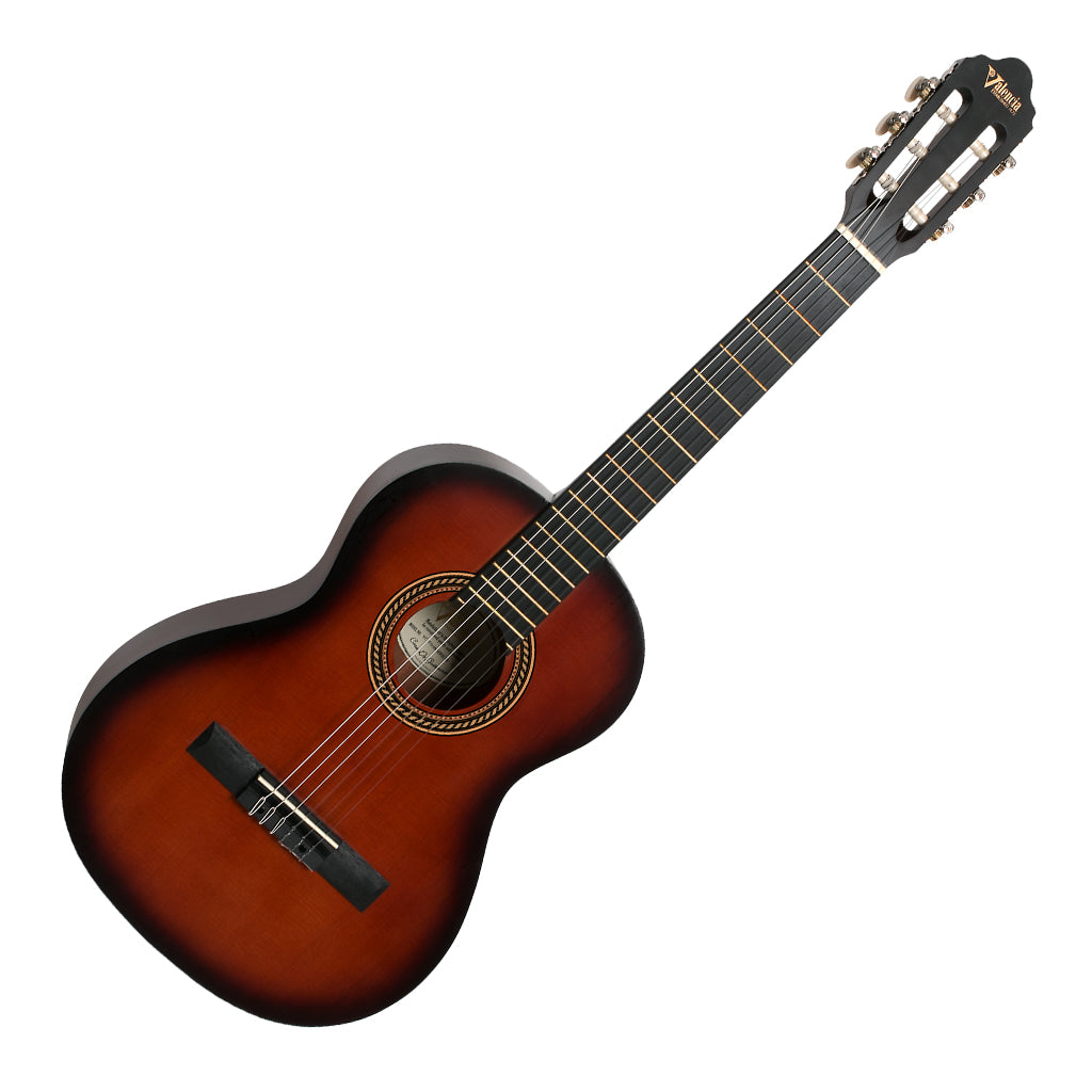 Valencia VC203HCSB Classical Guitar - Hybrid, Thin Neck