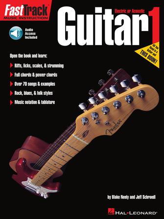 FastTrack Guitar Method Book 1 – Book & CD