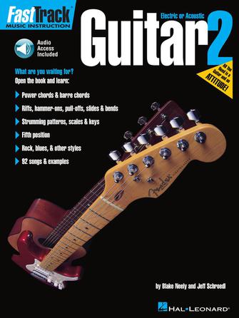FastTrack Guitar Method Book 2 – Book & CD