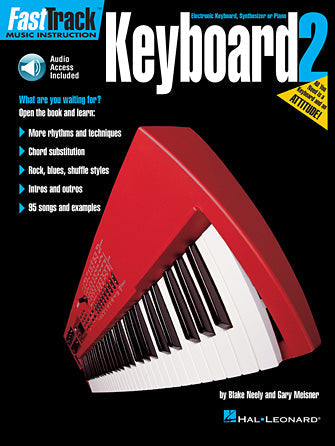 FastTrack Keyboard Method Book 2 – Book & Online Audio