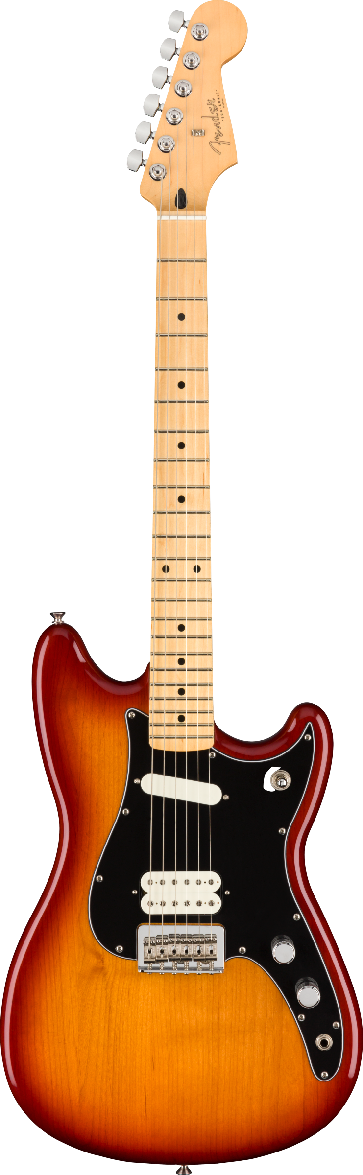 Fender Player Duo-Sonic™ HS, Maple Fingerboard, Sienna Sunburst