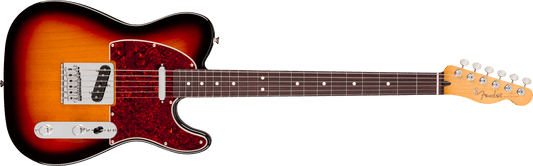 Fender 75th Anniversary Player II Baritone Telecaster - Rosewood, 3-Color Sunburst - full instrument