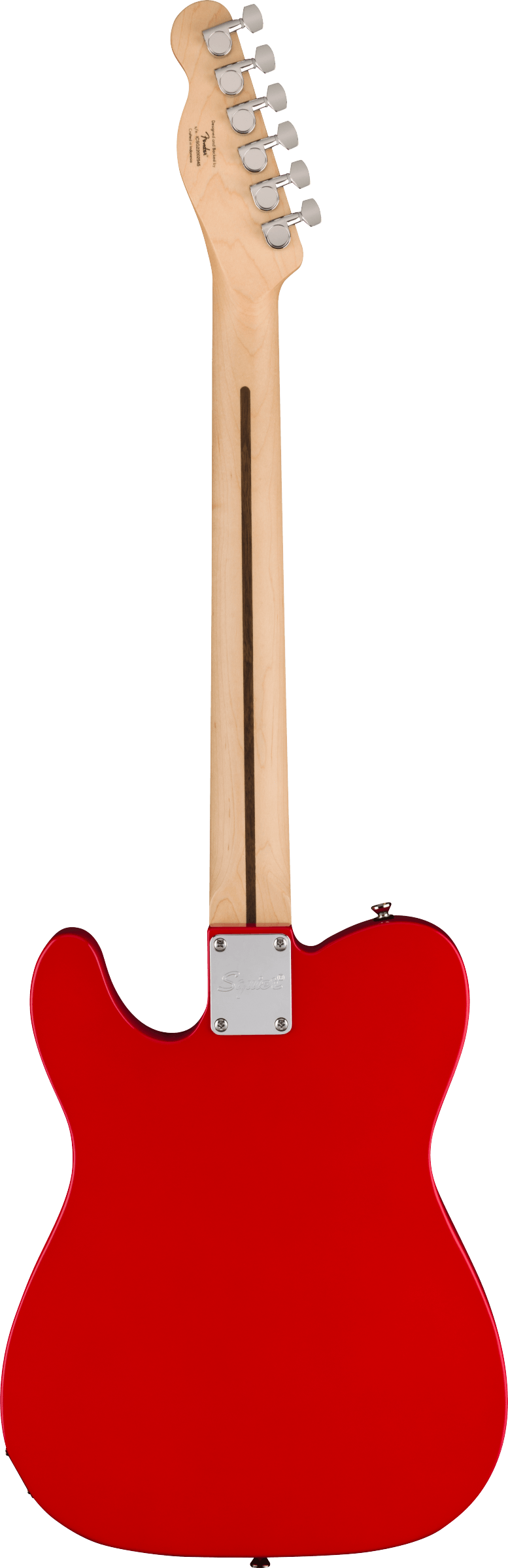 Squier Sonic® Telecaster®, Laurel Fingerboard, Black Pickguard, Torino Red