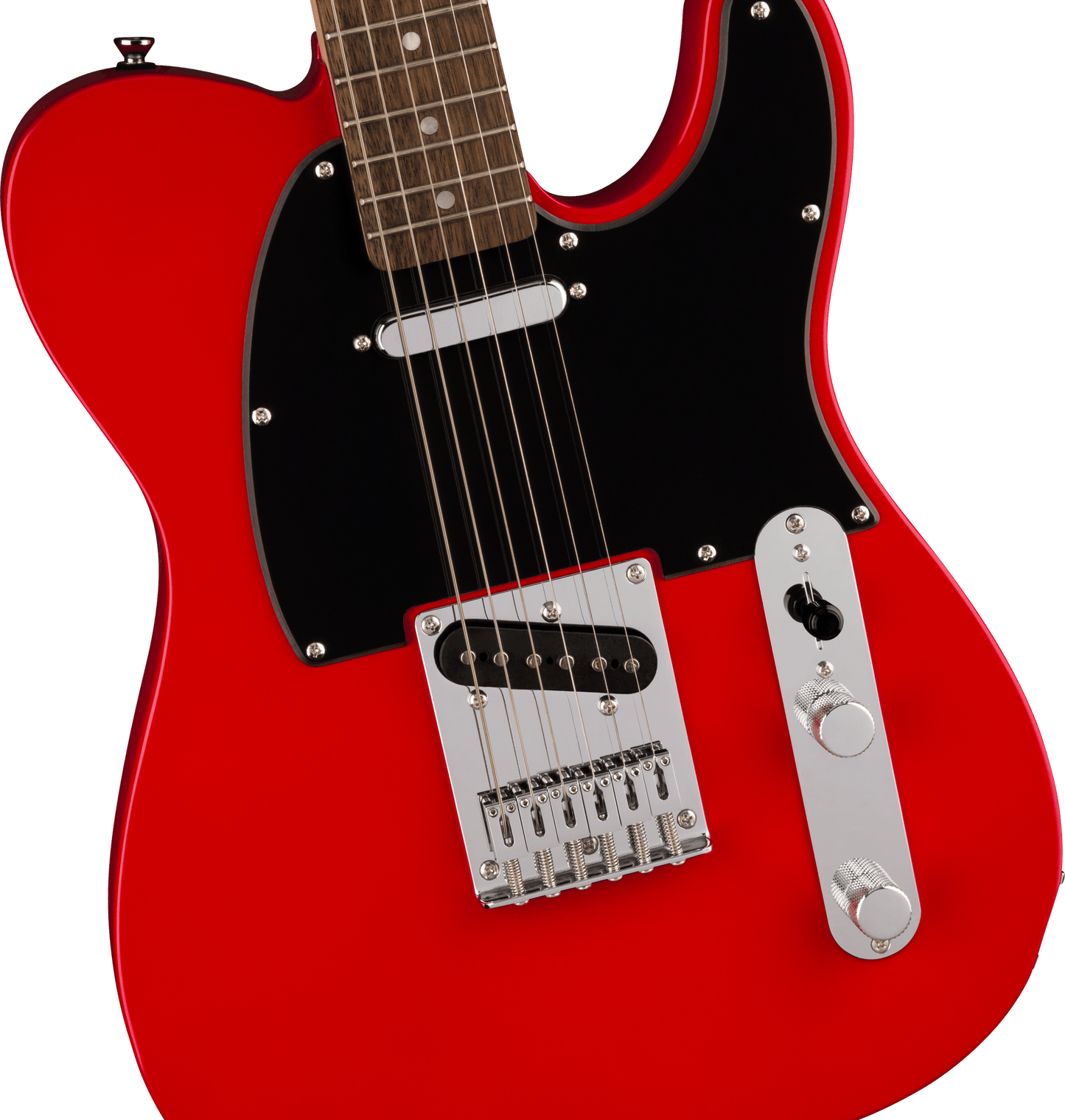 Squier Sonic® Telecaster®, Laurel Fingerboard, Black Pickguard, Torino Red