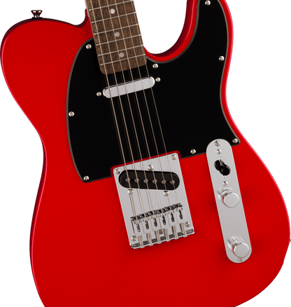Squier Sonic® Telecaster®, Laurel Fingerboard, Black Pickguard, Torino Red