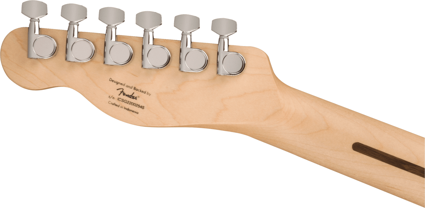 Squier Sonic® Telecaster®, Laurel Fingerboard, Black Pickguard, Torino Red