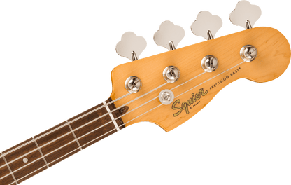Squier Classic Vibe '60s Precision Bass Aztec Gold, headstock front