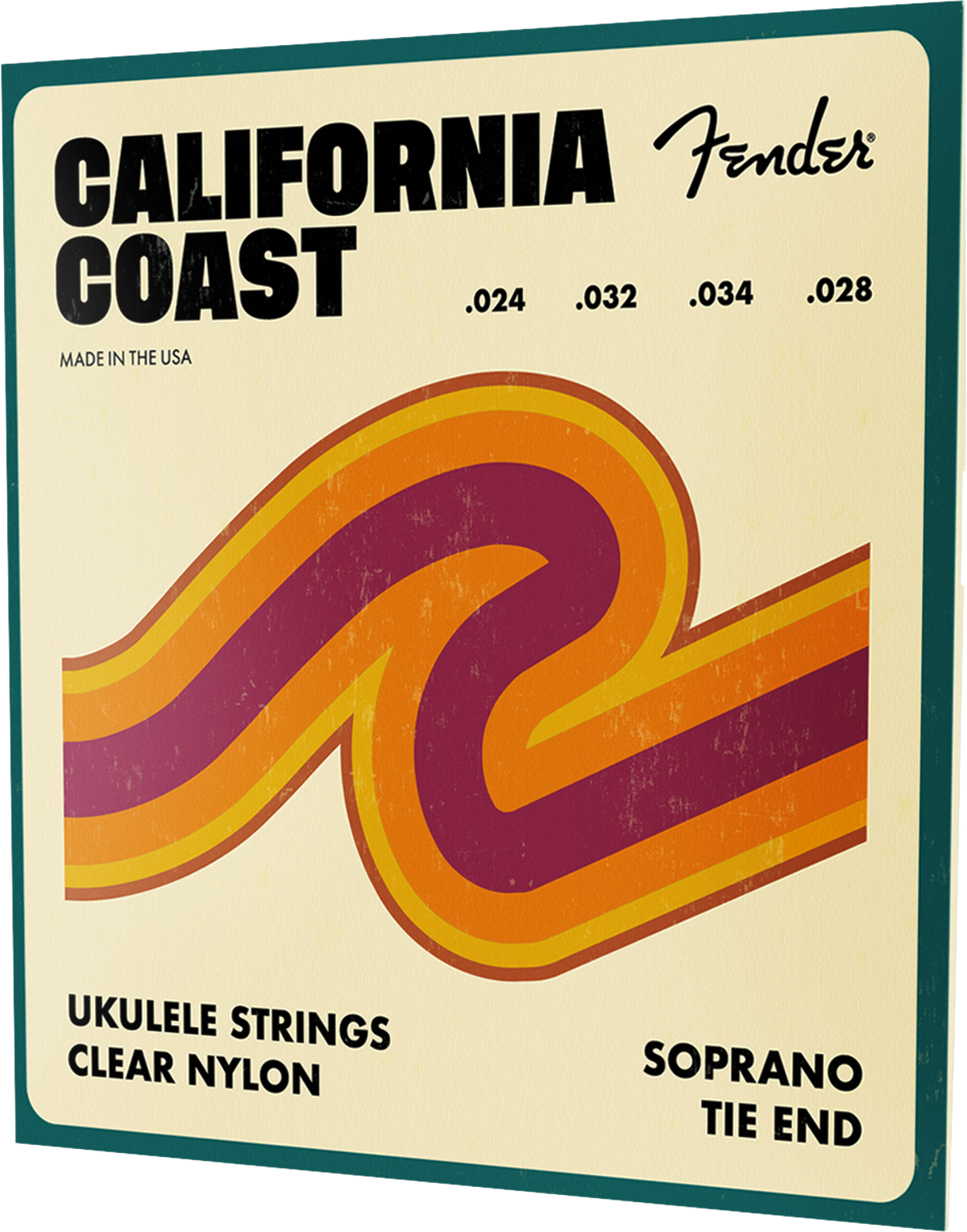 Fender California Coast Soprano Ukulele Strings