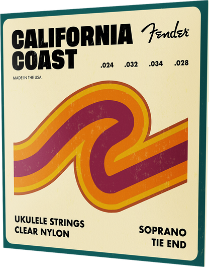 Fender California Coast Soprano Ukulele Strings