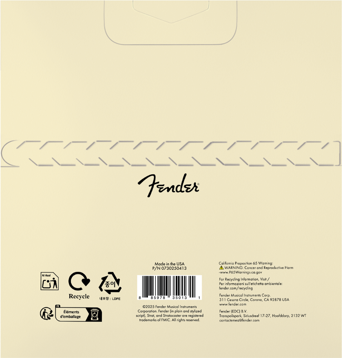 Fender Super 250's Bass VI Strings