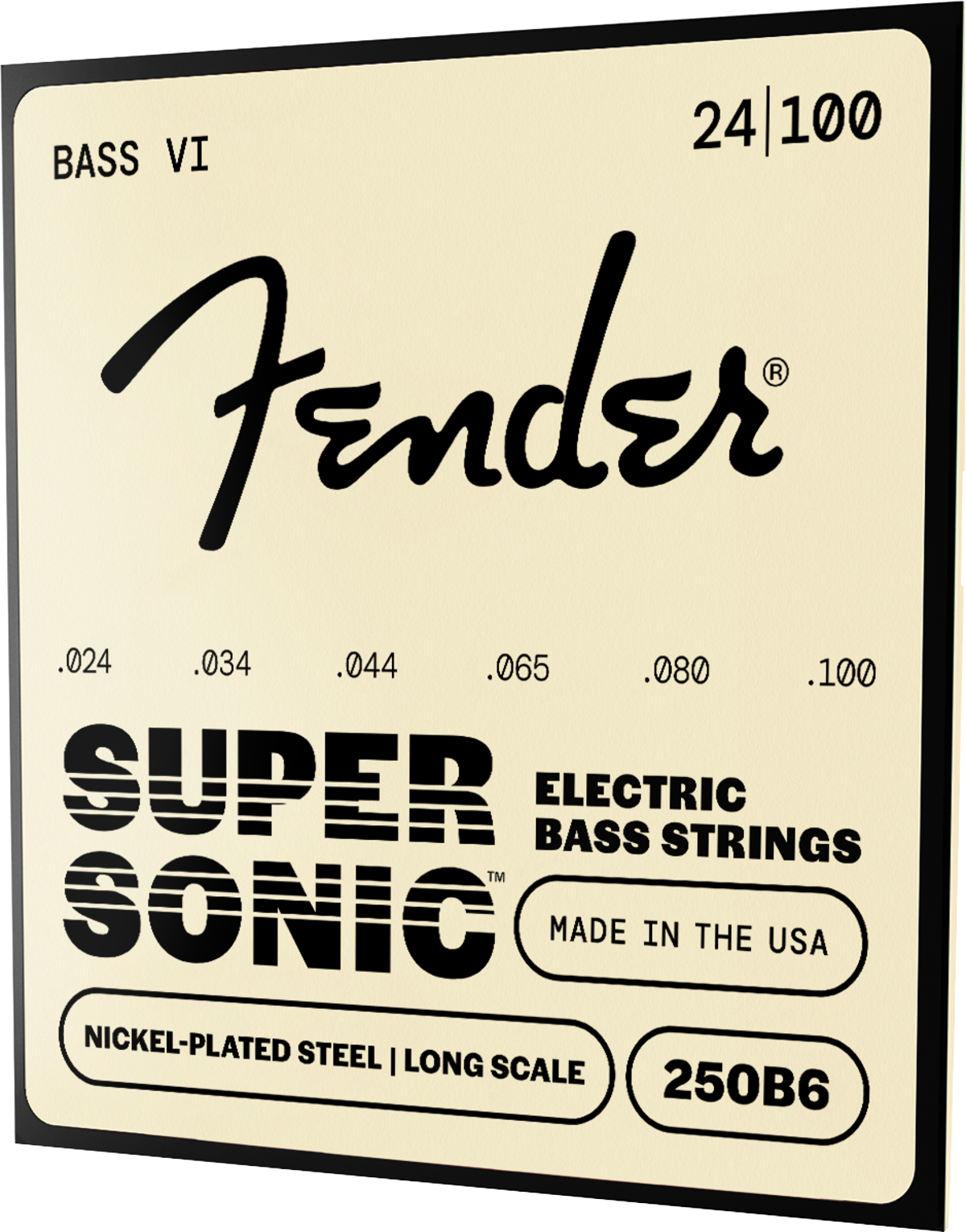 Fender Super 250's Bass VI Strings