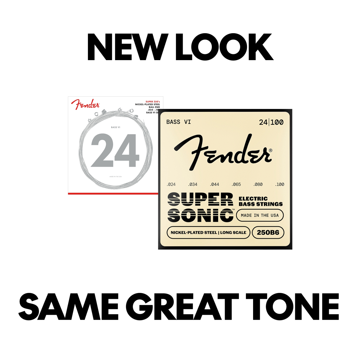 Fender Super 250's Bass VI Strings