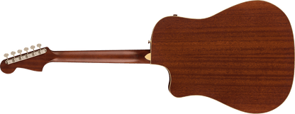 Redondo Player Walnut Fingerboard White Pickguard (Candy Apple Red)