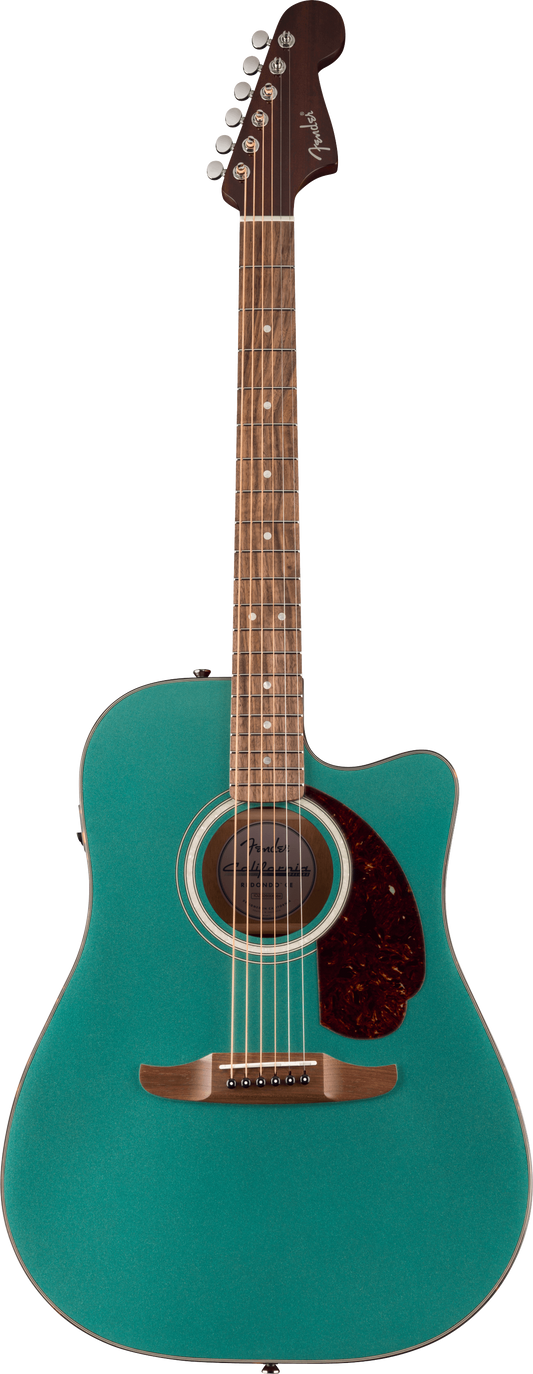 Fender California Deluxe Redondo CE Walnut Fingerboard (Sherwood Green)