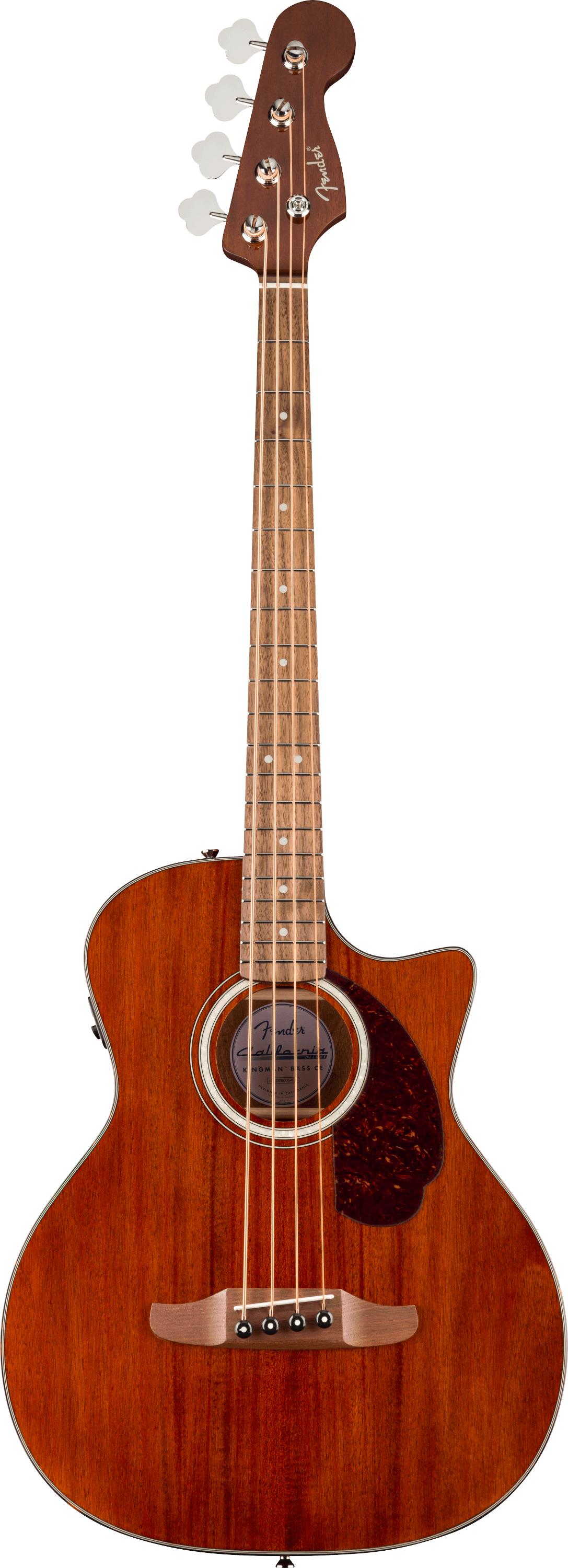 Fender California Deluxe Kingman Bass CE Mahogany - Natural Mahogany