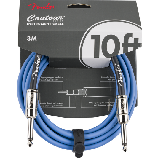 Contour™ Instrument Cable, Lake Placid Blue, 10'