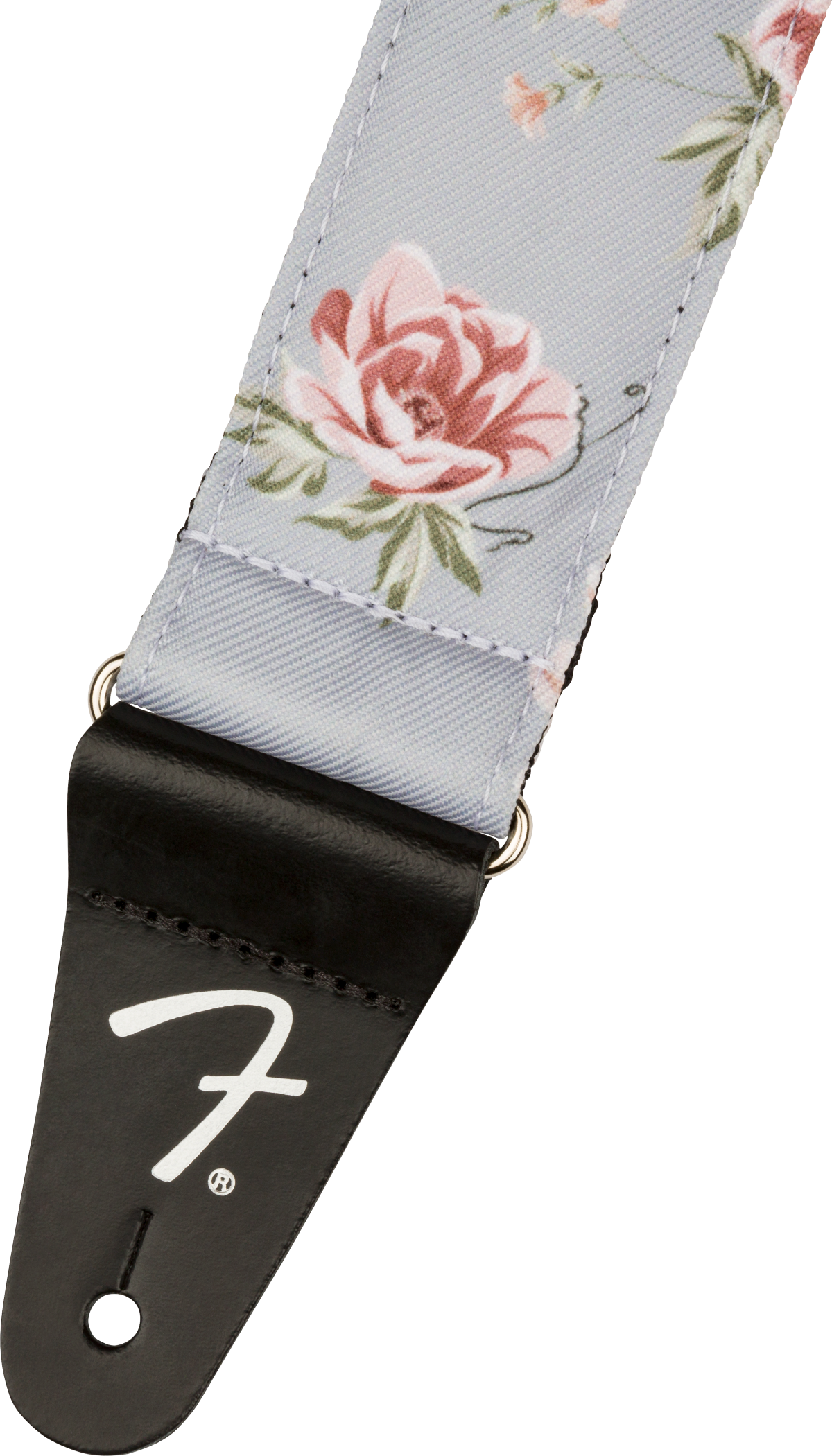 Fender Floral Strap, Gray, 2 Inch