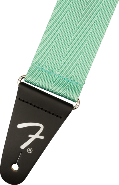 Fender 2 Inch American Professional Seat Belt Strap, Mystic Surf Green