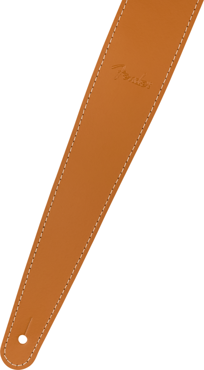 Fender 2 Inch Essentials Leather Strap, Tan