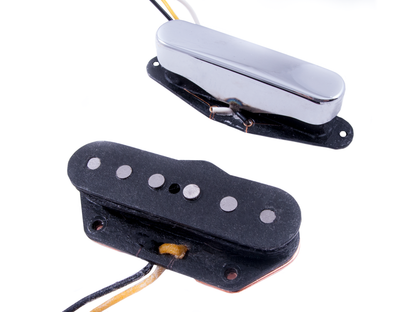Fender Custom Shop Twisted Tele® Pickups, Black/Chrome (2)